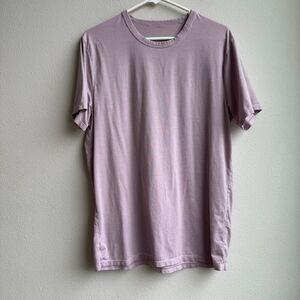 Lululemon Mens Black Fundemental Short Sleeve Crew Neck T Shirt Size Small?